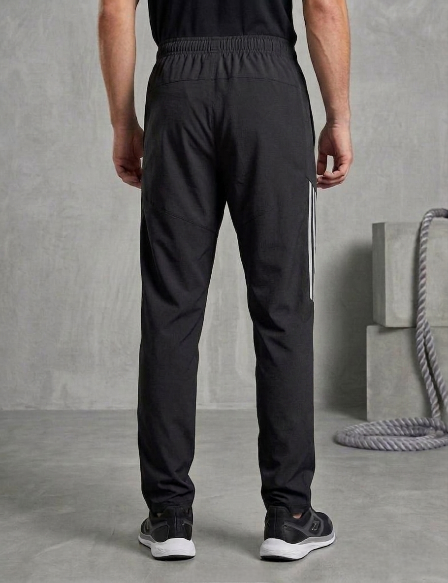 Norvellaa Men’s Athletic Performance Striped Track Pants